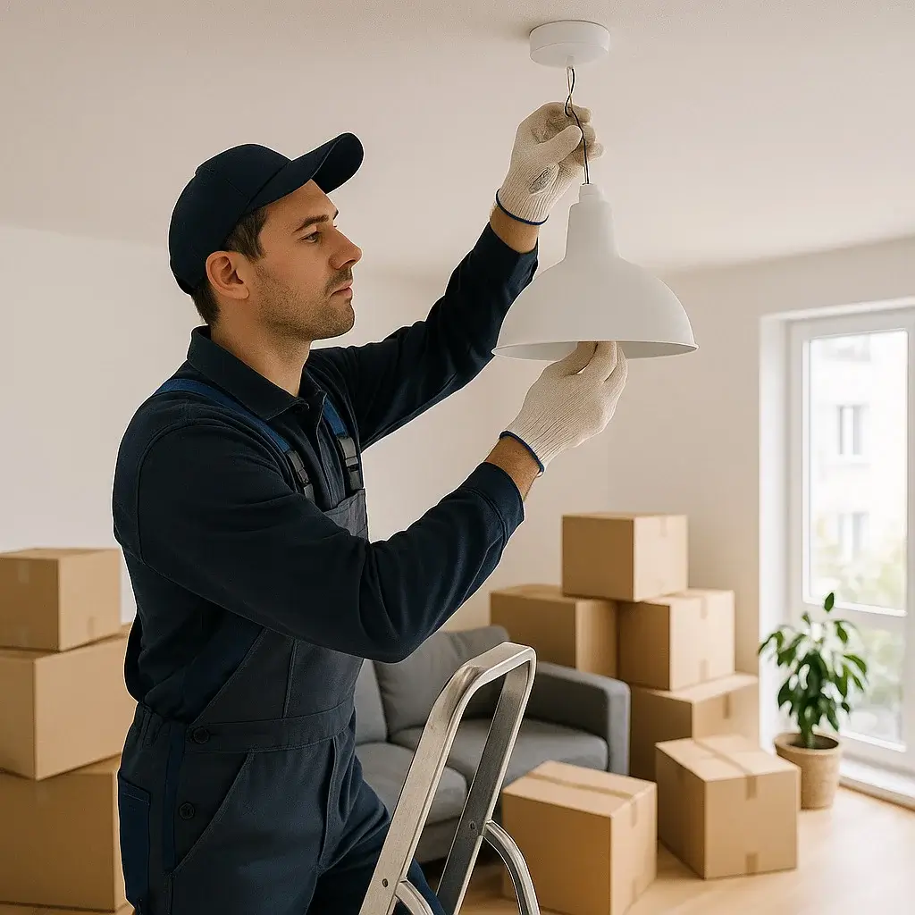 lampen montieren durch profi